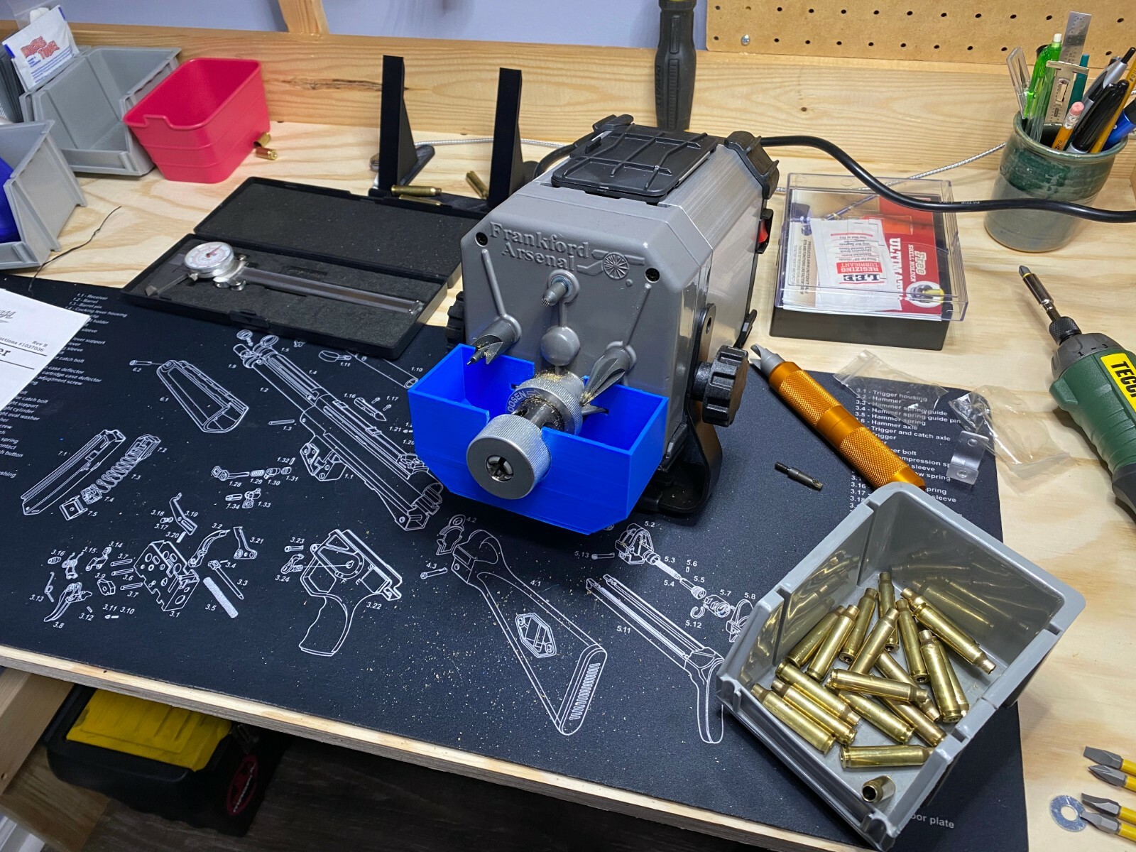 Frankford Arsenal Platinum Series Case Prep Center Brass Catching Tray