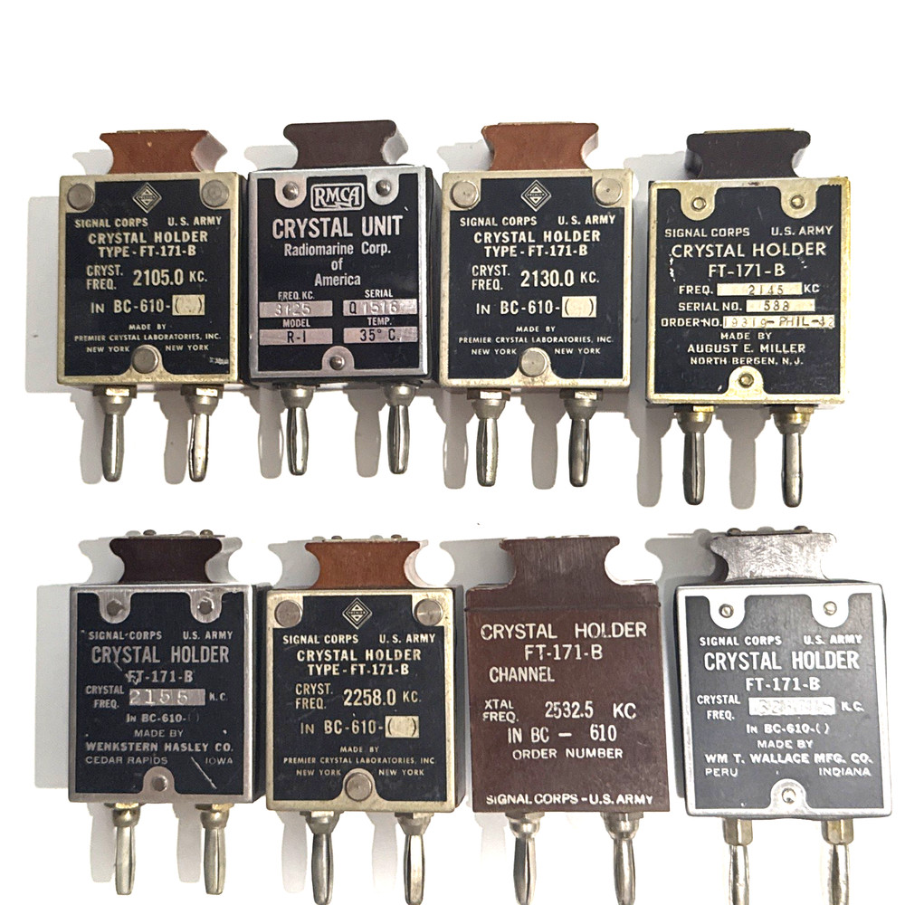 ONE crystal FT-171-B  2145 KC,2130 KC,2105 KC,2155 KC,3125 KC,2532.5  or 2258 KC