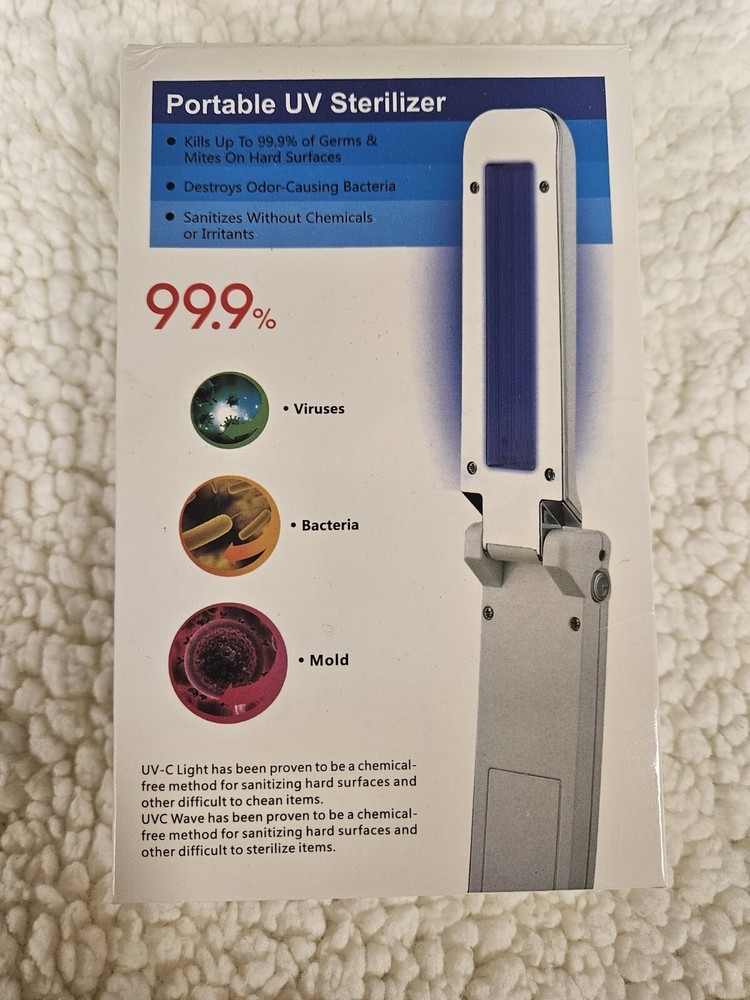 Portable UV Sterilizer foldable unit. New