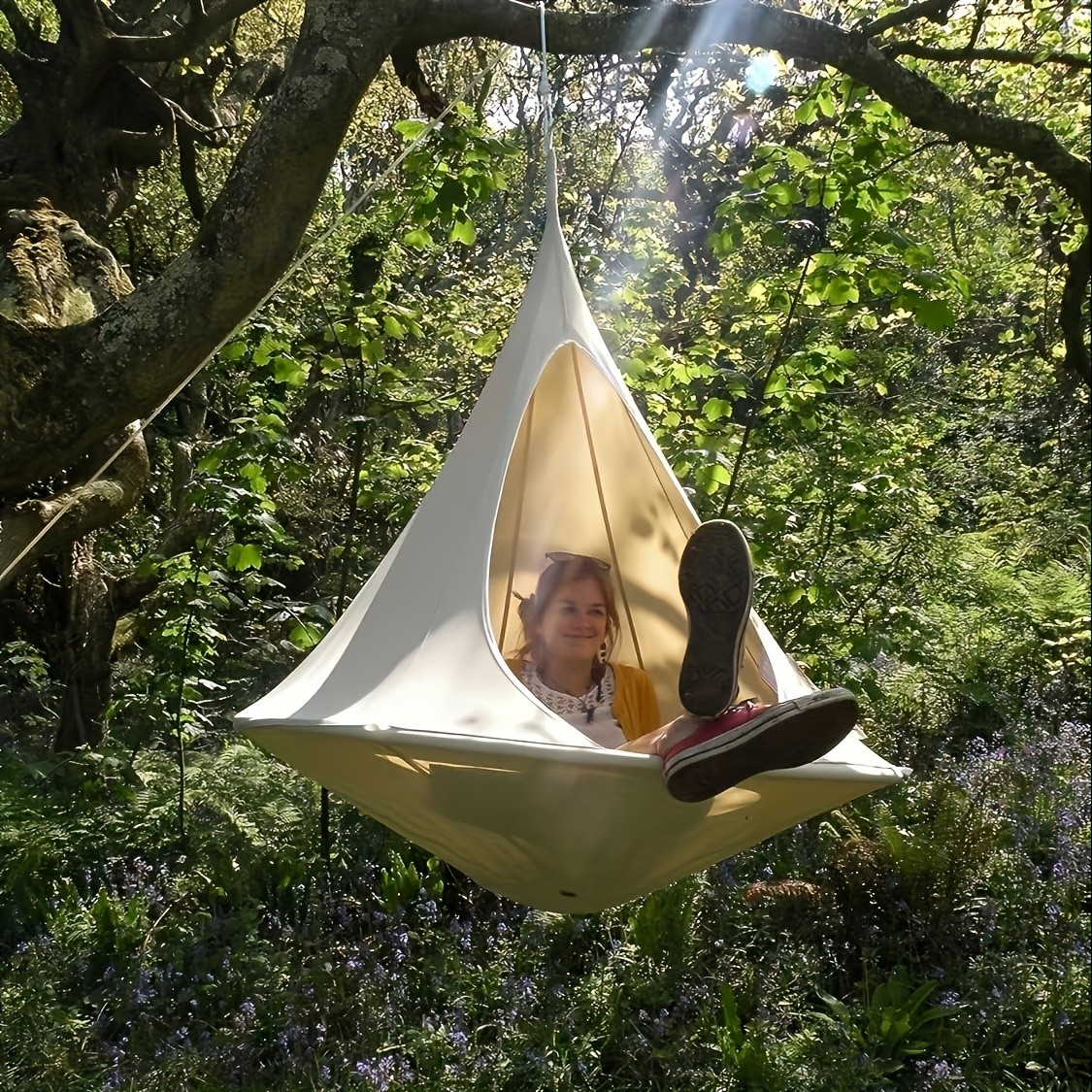 Portable Hanging Chair Hammock with Stand,Hammock for Bedroom