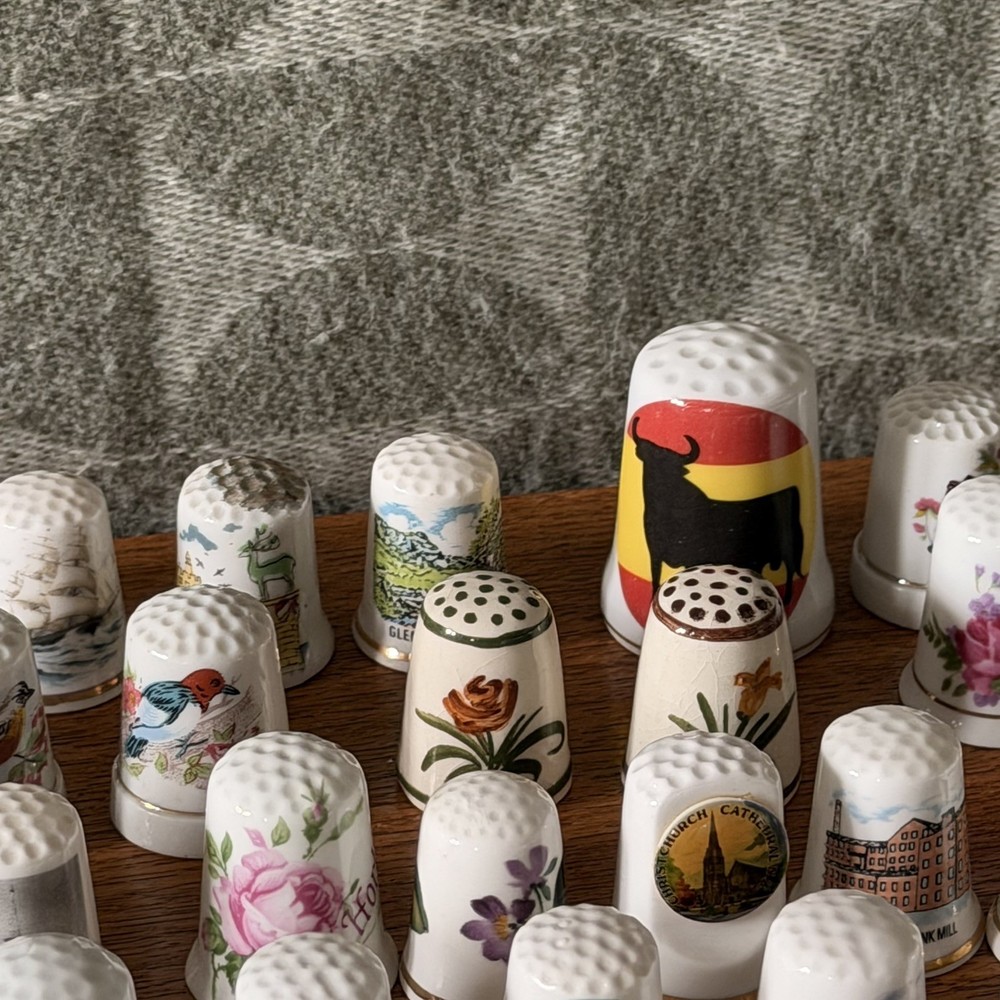 Large Thimble Collection - Over 250 Pieces