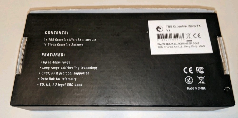 TBS Crossfire MicroTX V2 Long Range Transmitter Module NEW