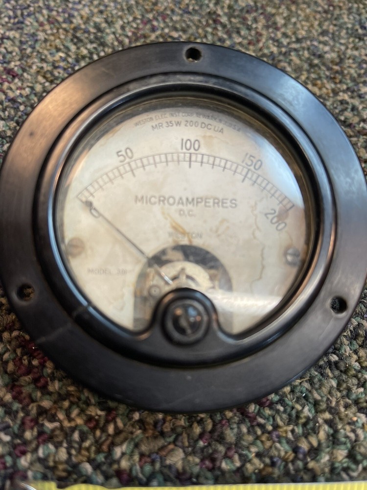 0-200 Microampers Panel Meter