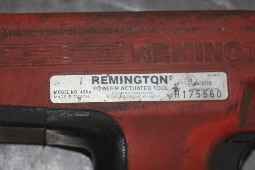 Remington Powder Actuated Tool Model 496