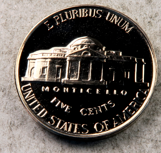 1955 Jefferson Nickel ~ Gem Proof ~ Better Date ~ 1 Coin