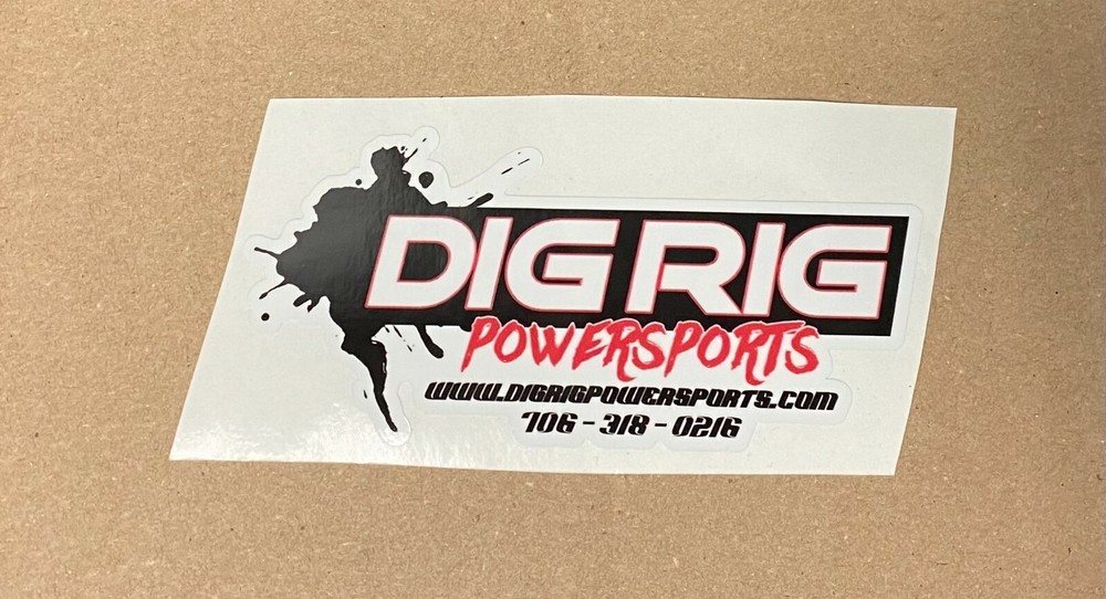 (1) Dig Rig Sticker