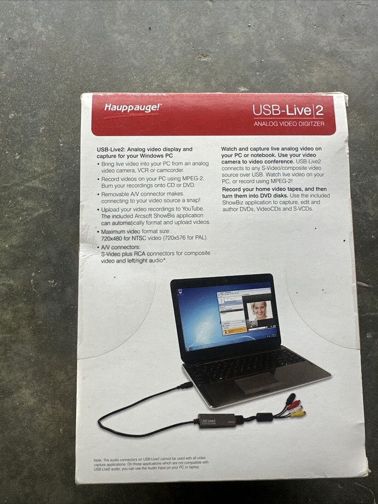 USB-Live2 Analog Video Digitizer