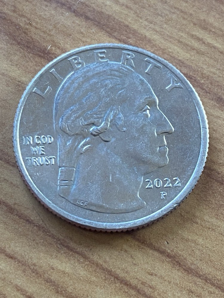 ERROR 2022 P Wilma MankillerQuarter Error Coin Mint "IN COD WE TRUST" Rare MINT