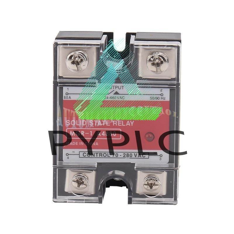 1PC  For  Single Phase 80A Solid State Relay 70-280V AC Control AC  MGR-1 A4880