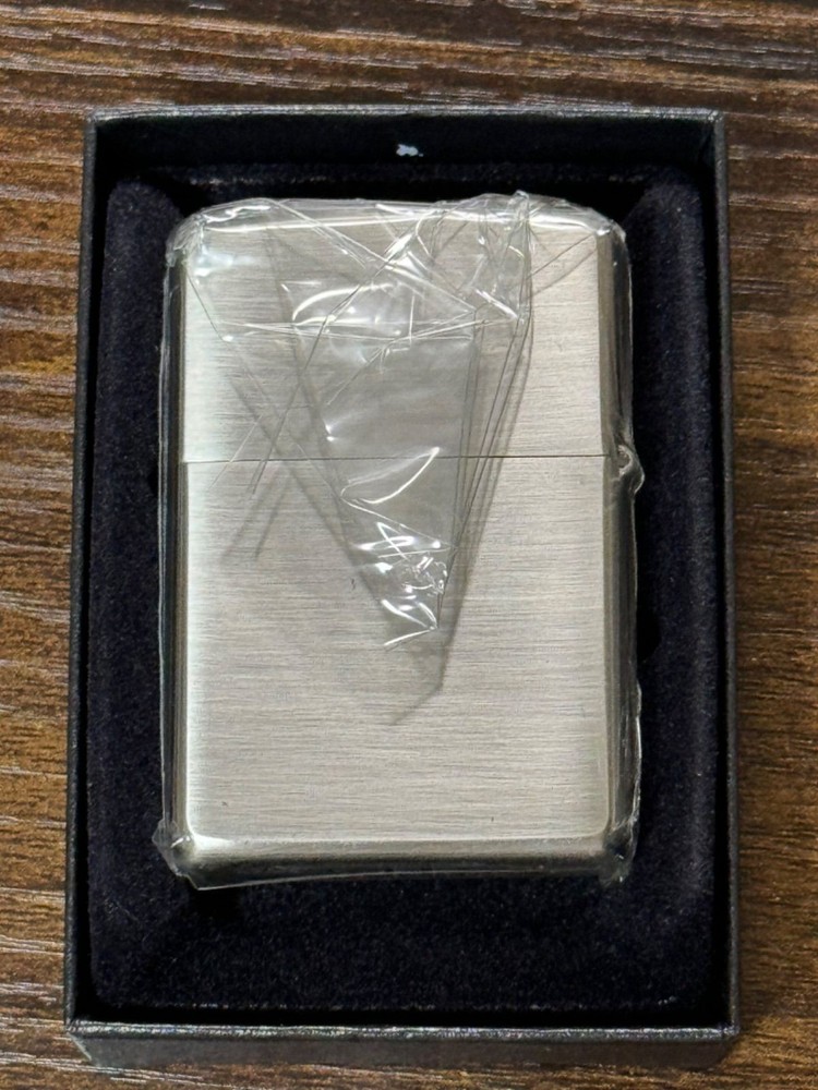 Zippo Black Bass Best Selection Etching Silver Double Sided Processing Lighter