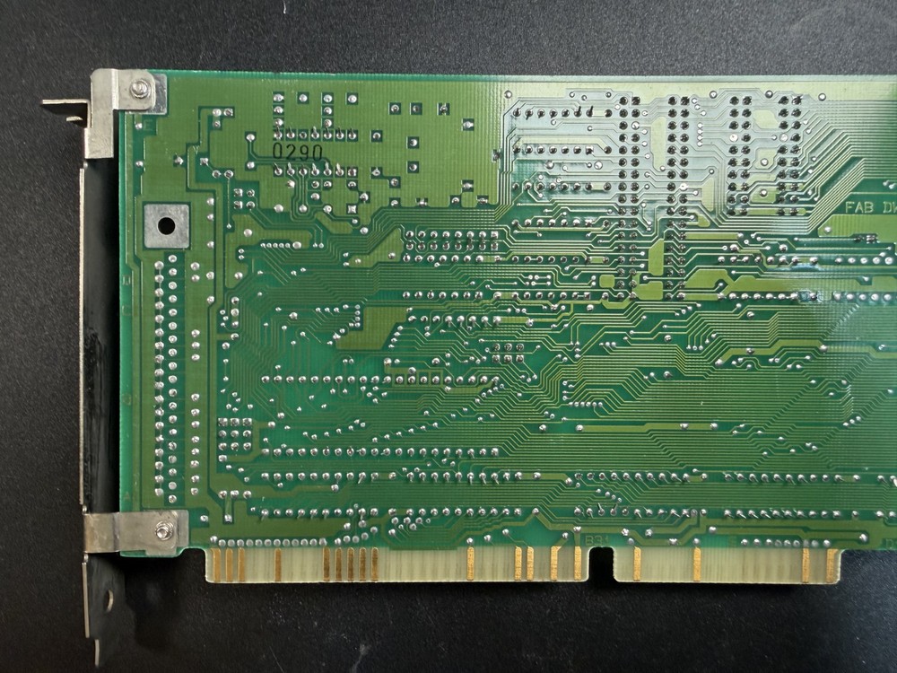DTC 7287 Rev.D DTC Data Technology 16-bit ISA RLL Hard Drive & Floppy Controller
