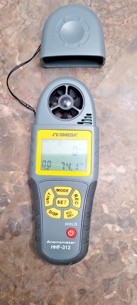 Omega Handheld Anemometer with Wind Chill Function HHF-312