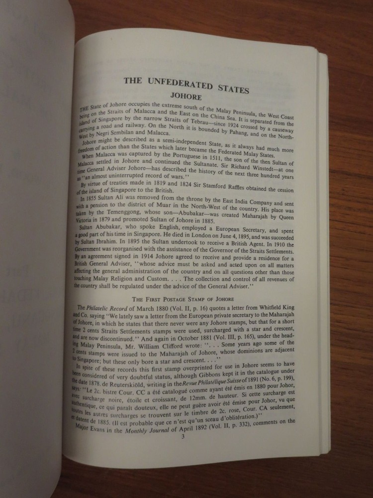 Straits Settlements Postage Stamps & Protected States Malaya F. E. Wood