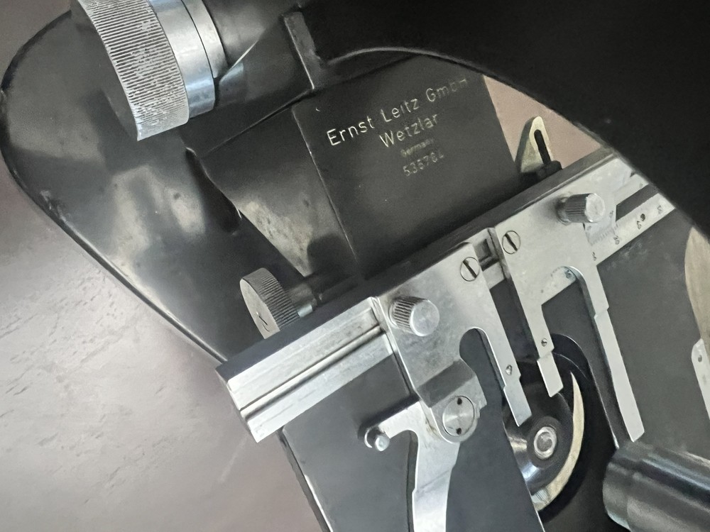 Ernst Leitz Wetzlar Microscope Vintage Leitz Microscope