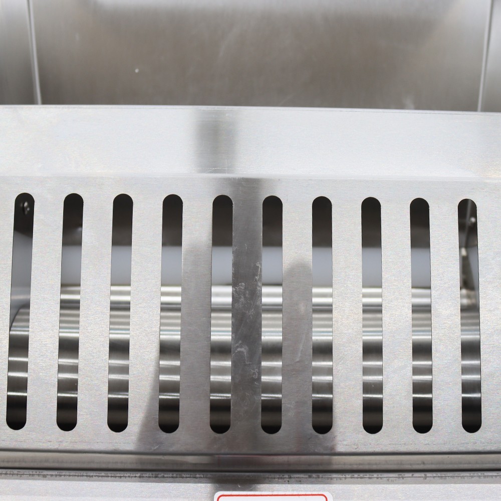 11.8" Commercial High-speed Press Dough Machine 150Kg/h Thickness Adjustable 3HP