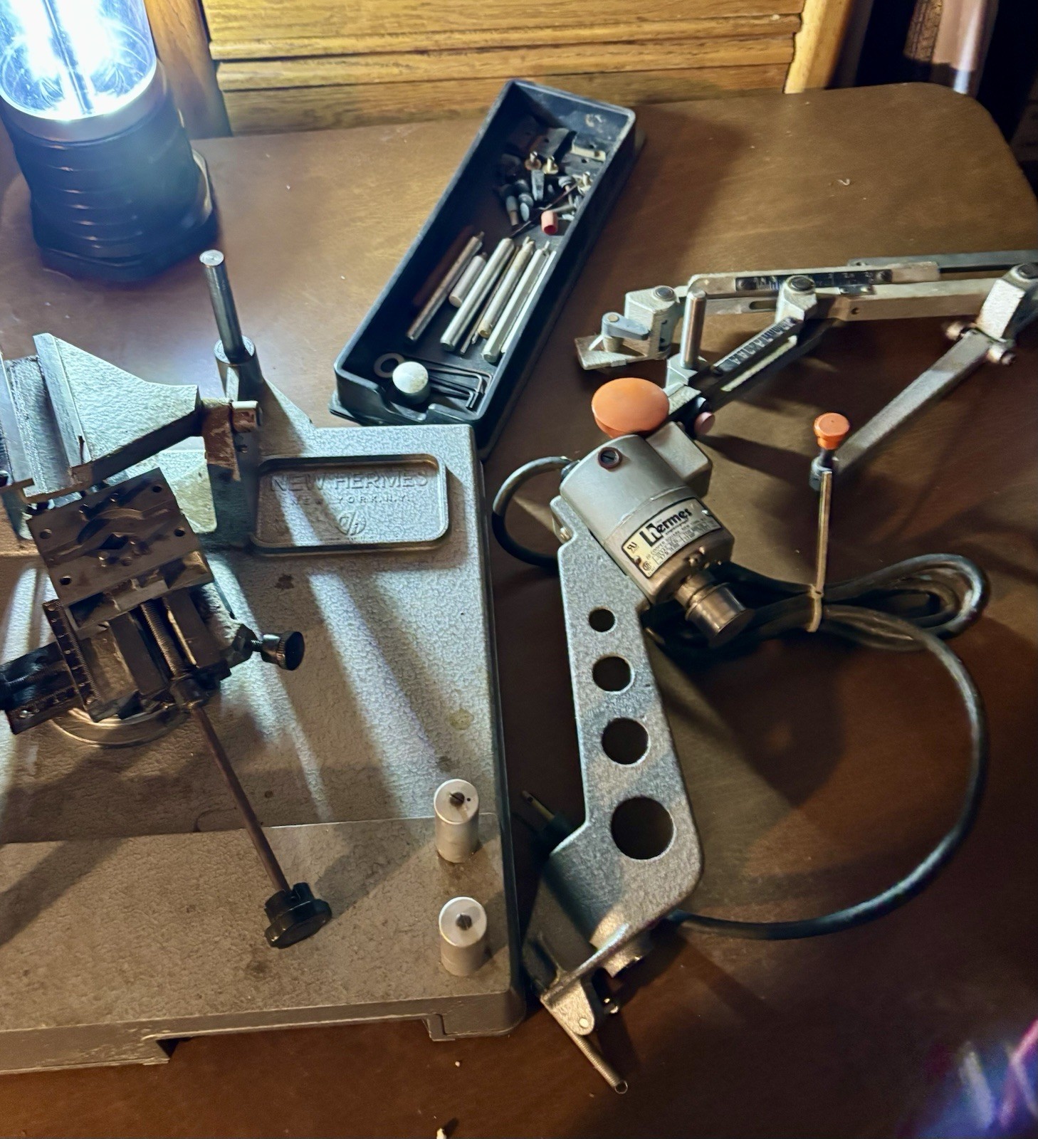 New Hermes MV718159 Engraving Machine has running motor