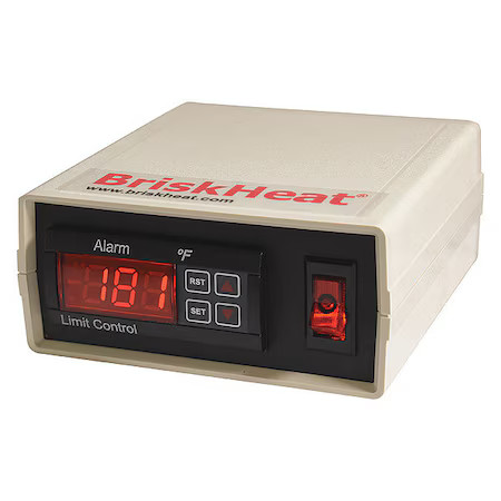 Briskheat Hl120ka-C Temp. Controller, Digital, Input 115Vac