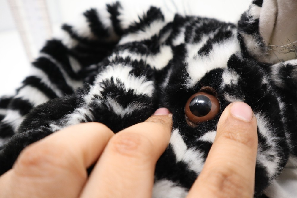 Folkmanis 14" Zebra Stage Puppet Hand Puppet
