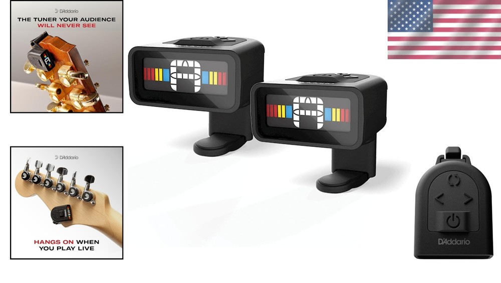 D Addario Micro Tuner for String Instruments – Precise Tuning Anywhere You Go