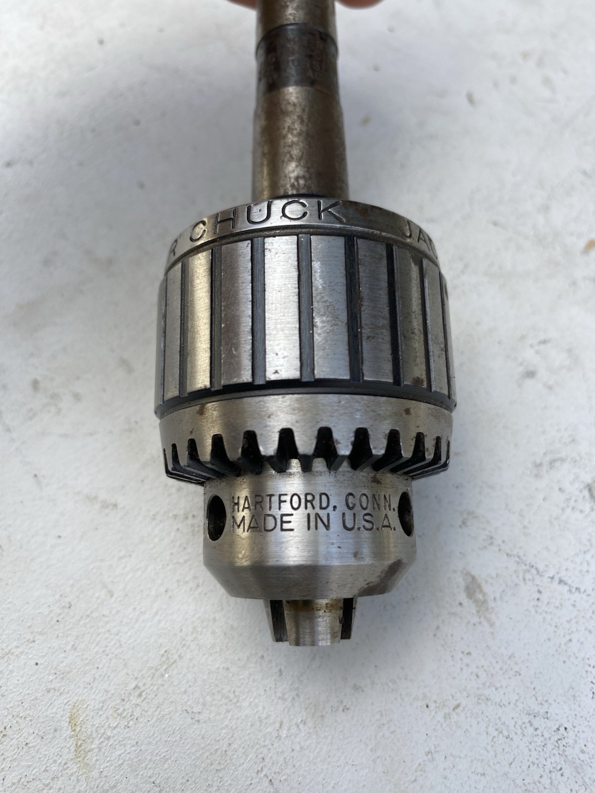 Jacobs USA No. 11 Super Chuck 0”-3/8” w/ No. 2 Taper Arbor
