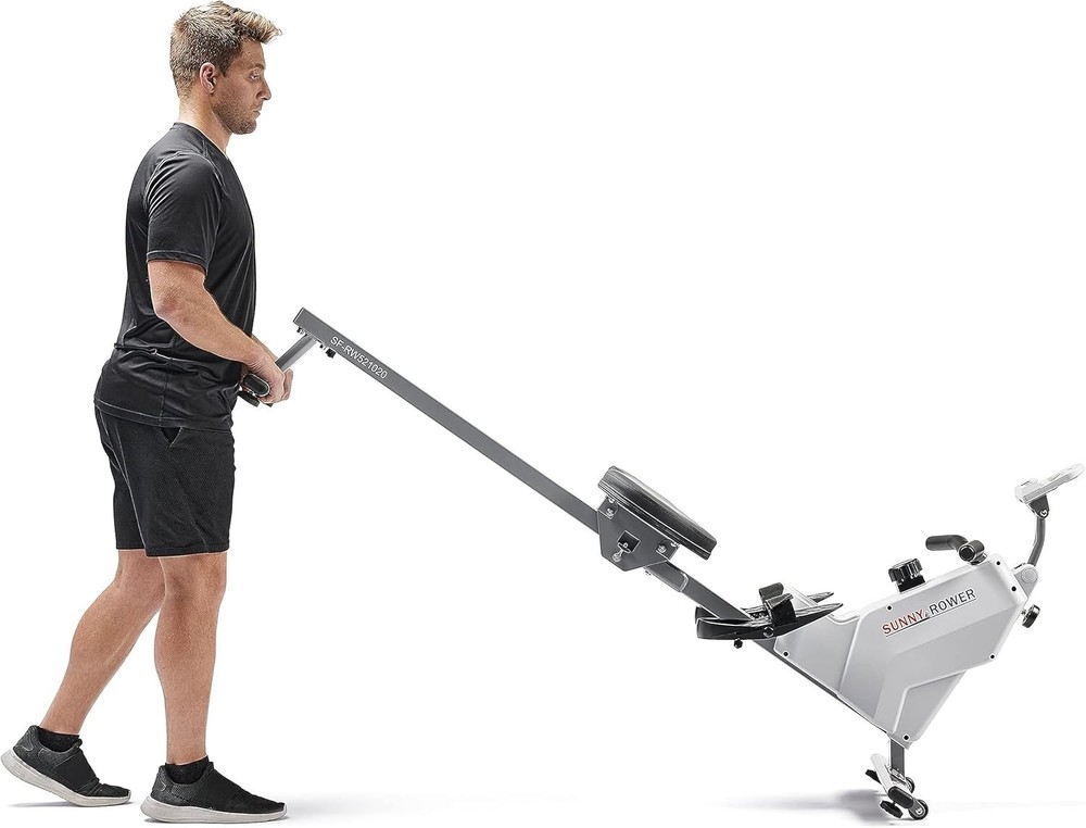 Magnetic Rowing Machine for Home Exercise, Quiet & Smooth Rower with Compact ...