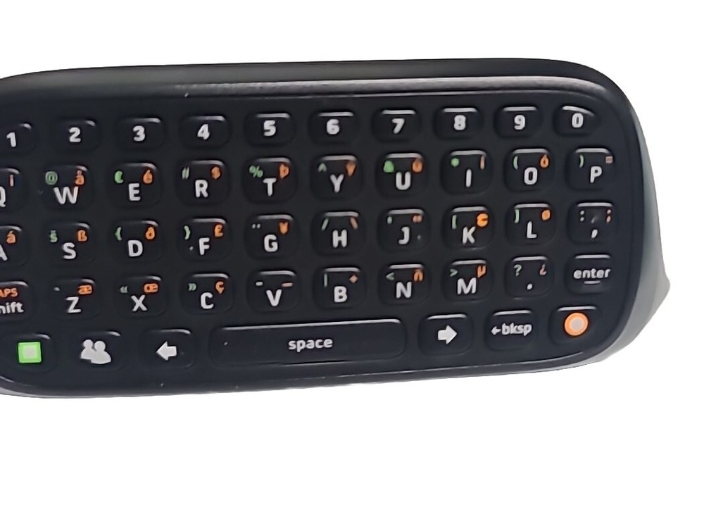 xbox 360 chatpad black