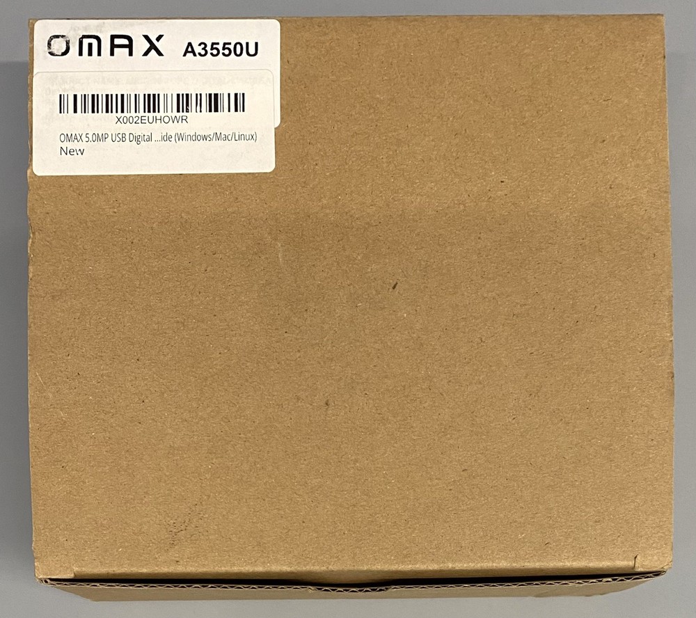 OMAX 5 Mega Pixel Digital USB Microscope Camera w Software and Calibration Slide