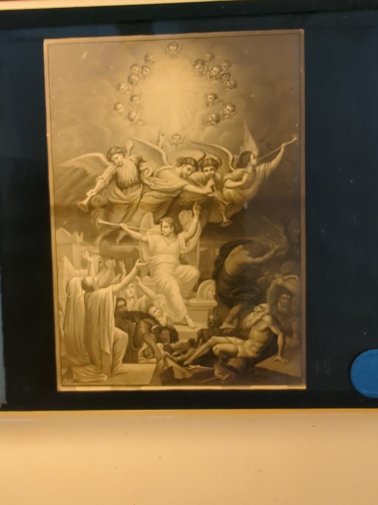 Six Lantern Slides Religious