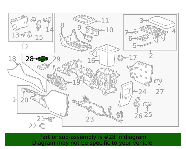 Genuine GM Module 13547617