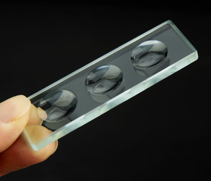 1PC 5mm or 10mmThickness Circular Concave Cavity Optical Glass Microscope Slides
