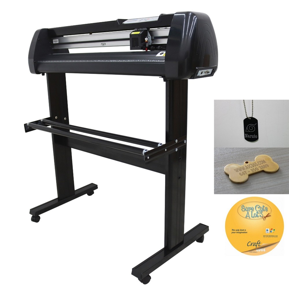 24in Vinyl Cutter Machine 500g JK-721 Cutting Plotter Machine with LCD Display