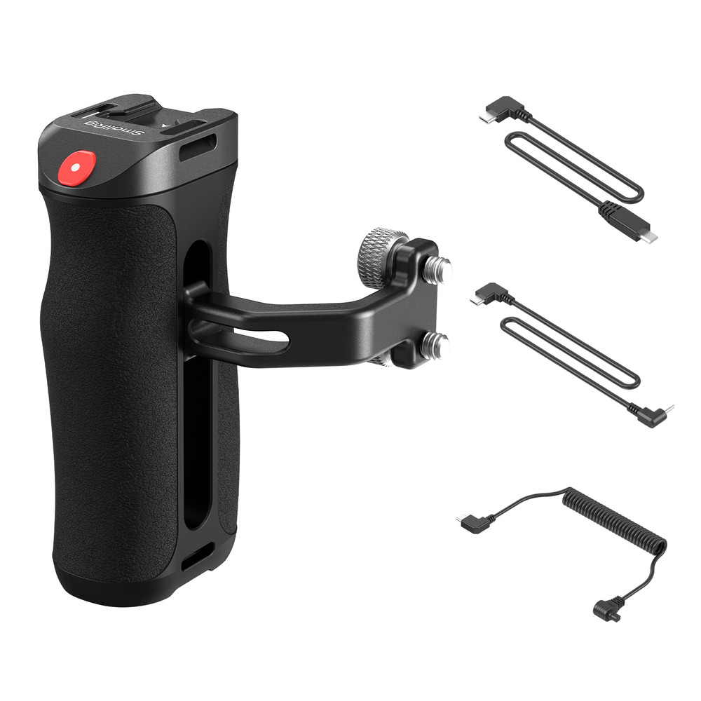 SmallRig Threaded Side Handle with Record Start/Stop Remote Trigger for Canon