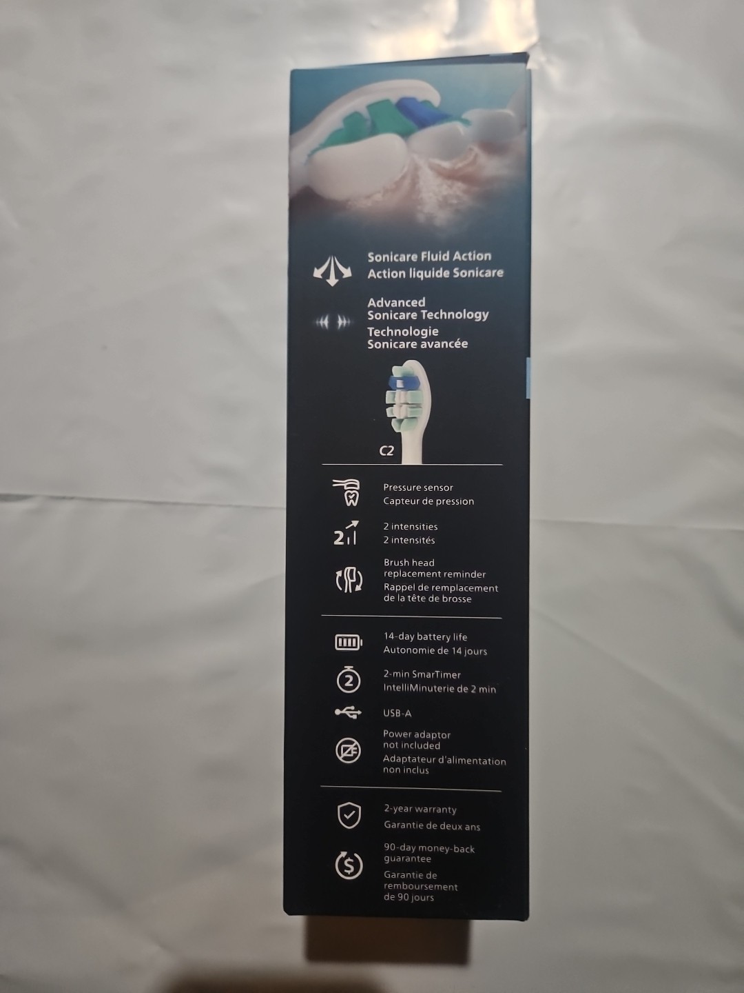 NEW Philips Sonicare 4100 Rechargeable Electric Toothbrush BLACK