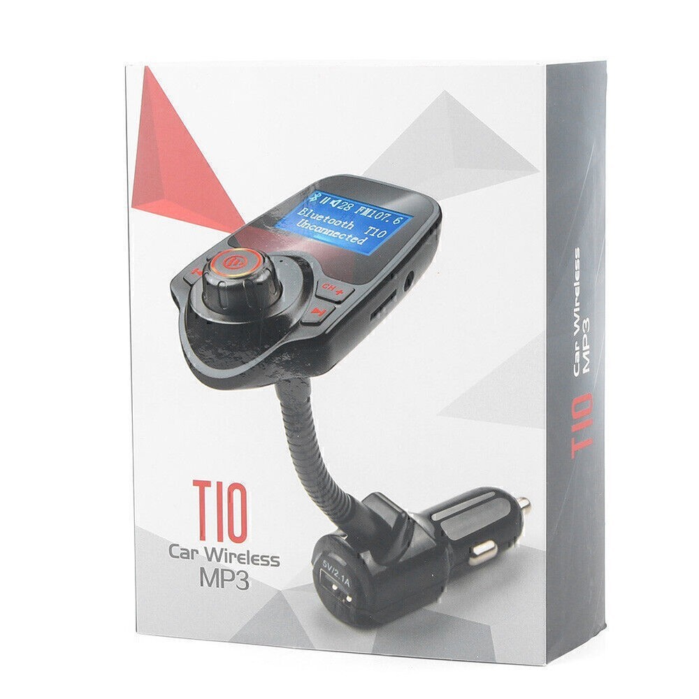 Handsfree Car Kit Wireless Bluetooth FM Transmitter MP3 Player USB Phone Charger