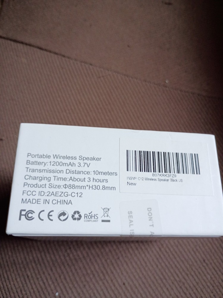 Insmy Portable Wireless Speaker