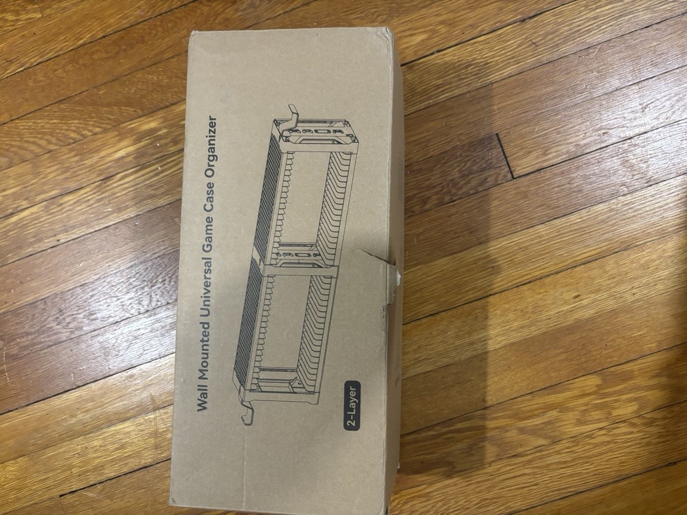 Wall Mounted Universal Game Case Organizer