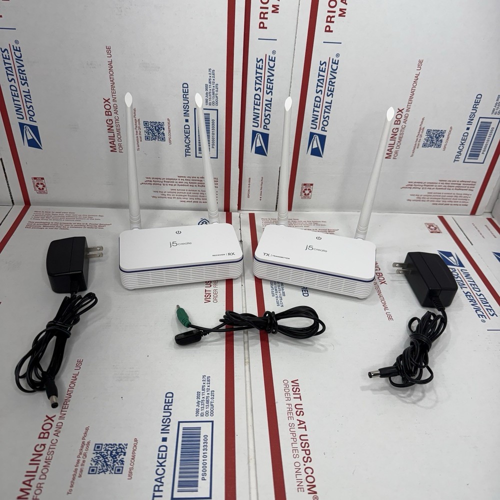 J5 Create JVAW52 Wireless HDMI Display Transmitter Receiver Extender
