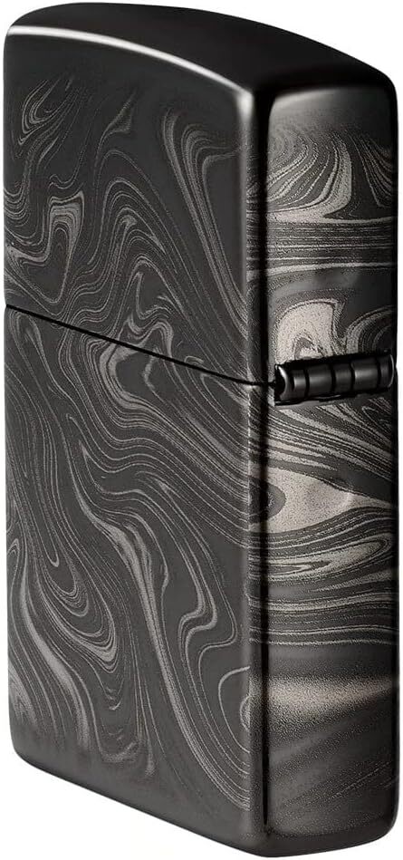 Zippo Lighter- Personalized Engrave for Geometric Patterns Marble Pattern 49812