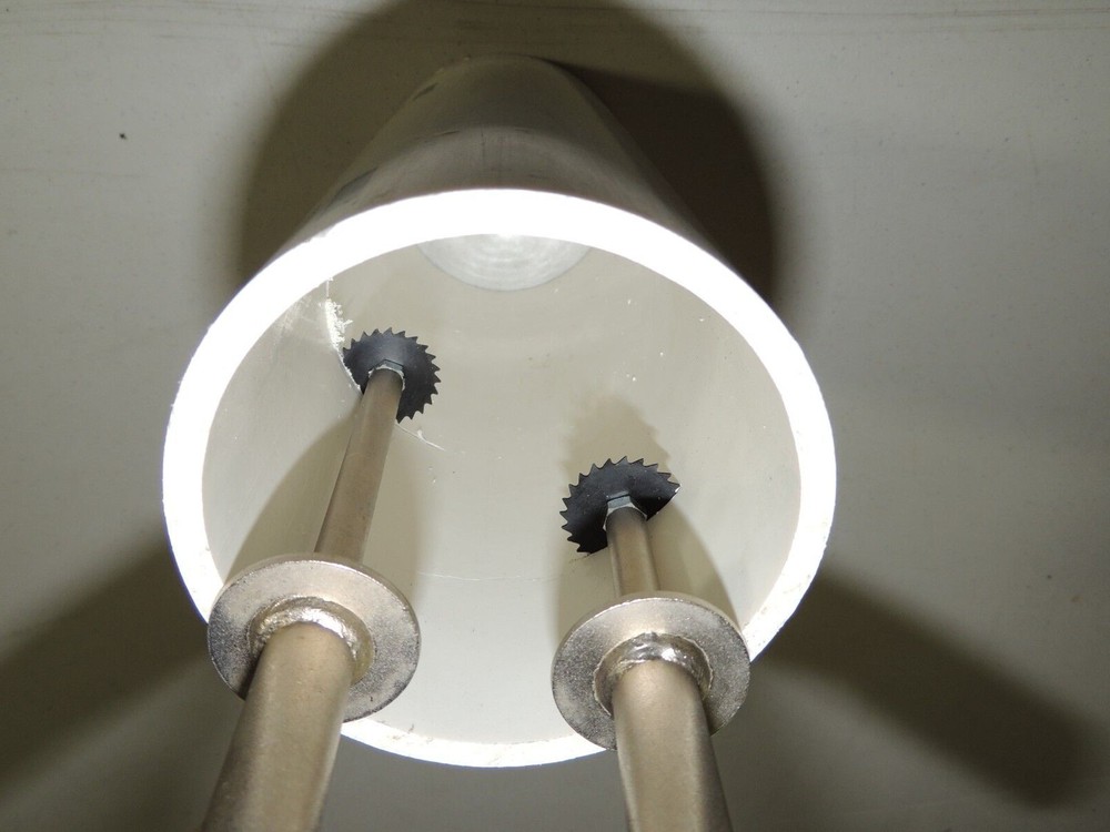 internal pipe cutter, inside New design, adjustable depth, CUTS 1 1/4" - 6" pipe