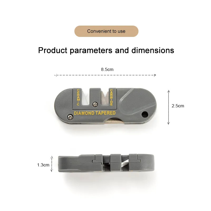 Multifunction Knife Sharpener – Compact Precision Tool | PrepPro