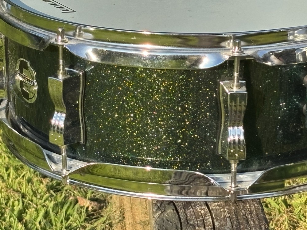 LUDWIG Element Green Sparkle 14” Snare Drum