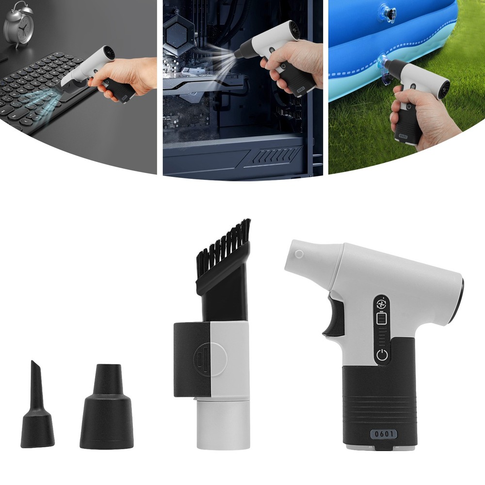 Electric Air Duster, Compressed Air Duster, Tiny Electric Cleaner, Rechargeable