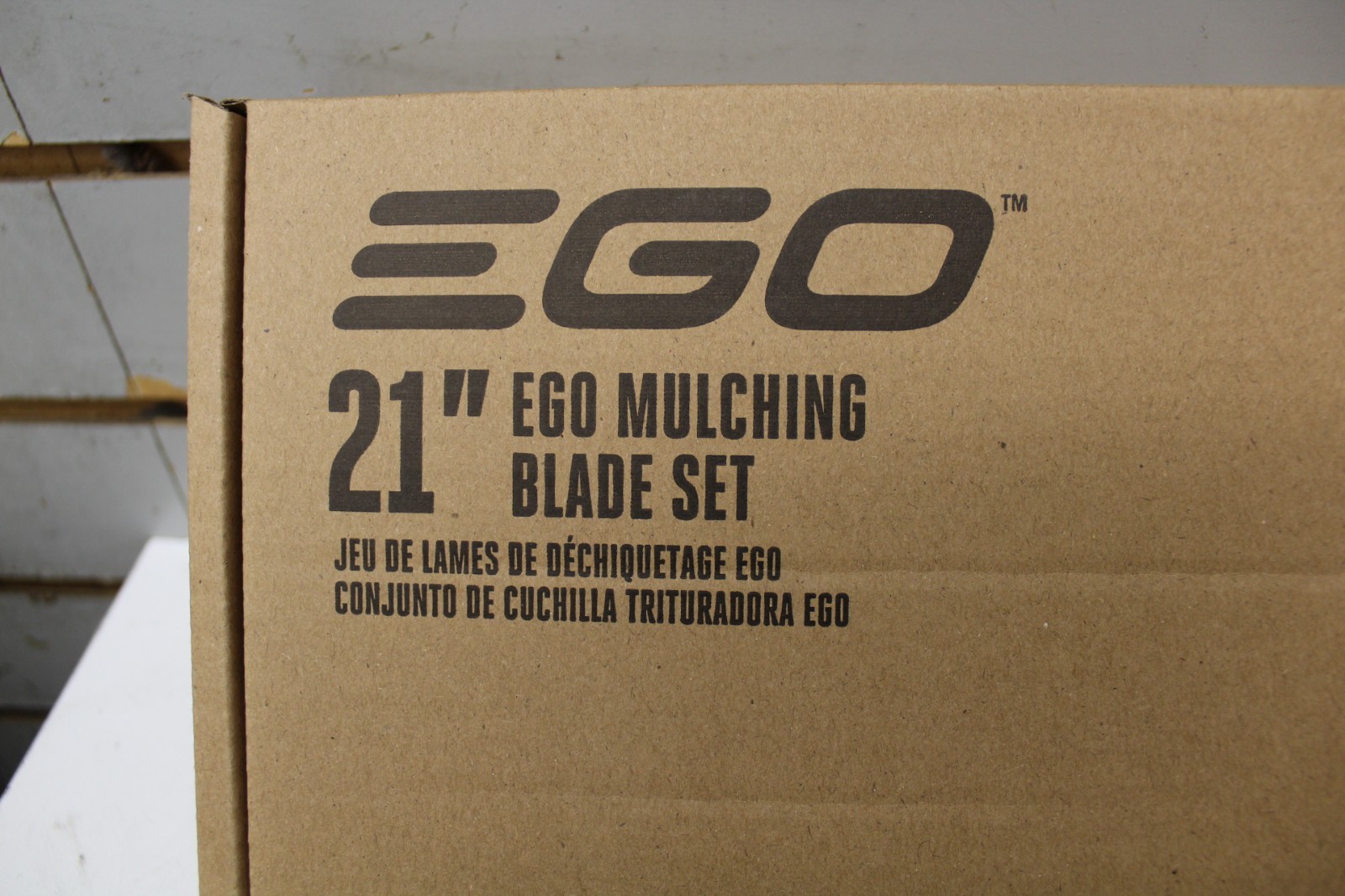 EGO Compatible AB2101D 21" Heavy Duty Mulching Lower Blade Set (2 Pack) – New