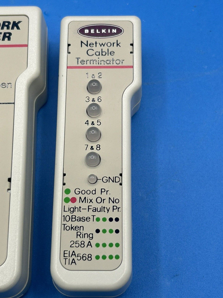 Belkin Network Cable Terminator and Multi Network Cable Tester 258A