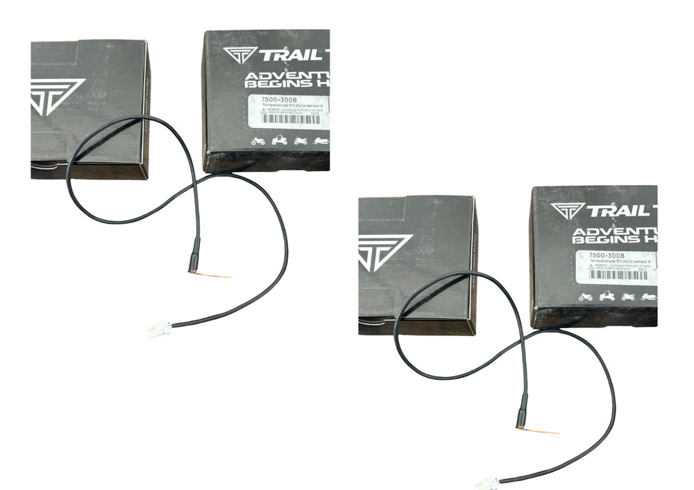 2 PACK Trail Tech 7500-3008 Temperature Fin Sensor 8mm motorcycles, bikes ATVs,