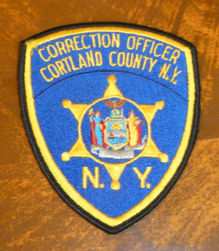 Cortland County Sheriff Correction Officer Patch New York