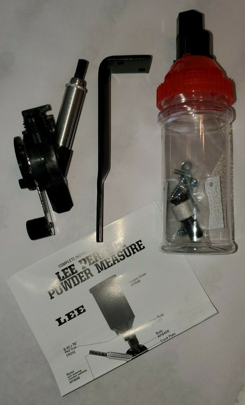 Lee 90058 Precision Reloading Perfect Powder Measure Bottle Adapter with Stand