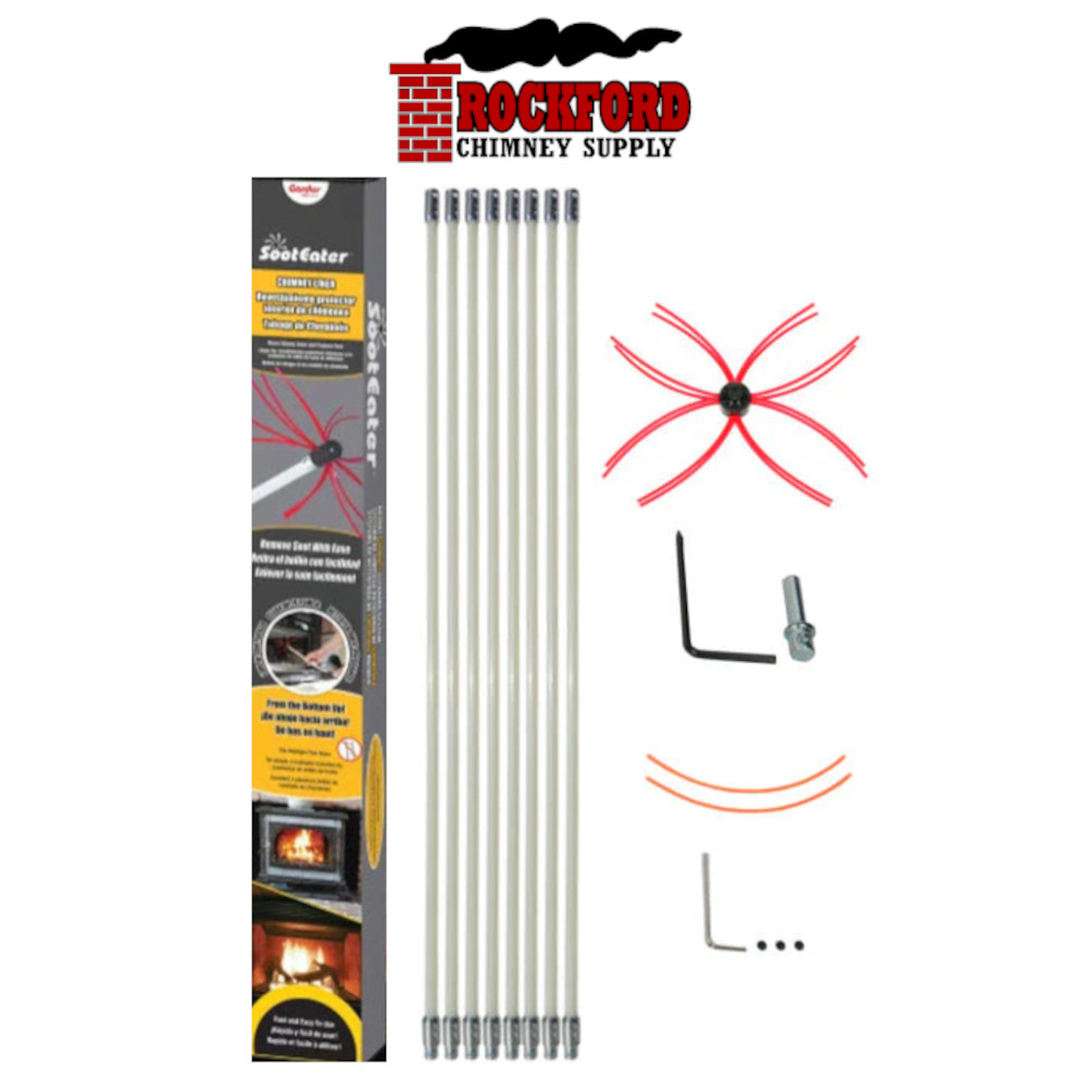 SootEater Rotary Chimney Cleaning System