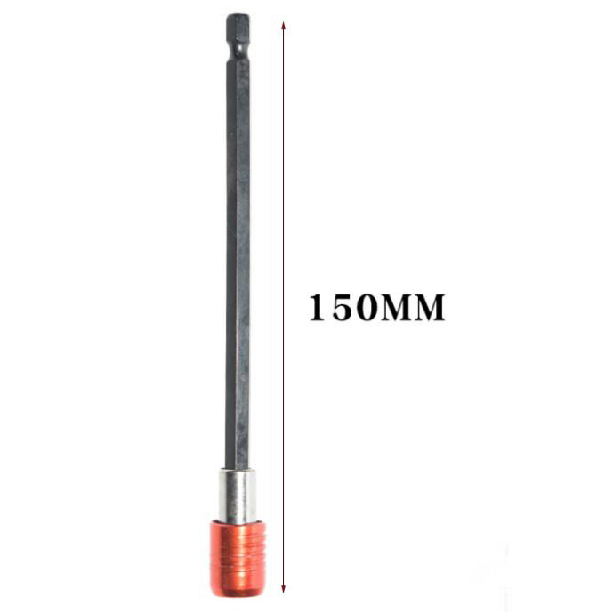 6Pcs Screwdriver EXTENSION Magnetic Quick Release 1/4 Hex Shank Holder Drill Bit