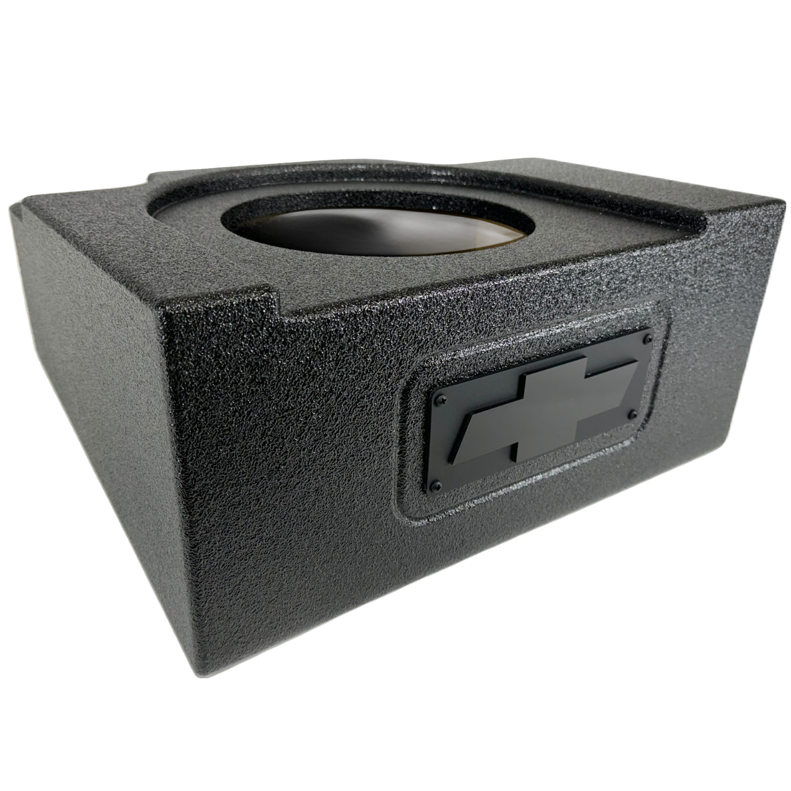 Silverado Sierra 07-18 Crew Cab Subwoofer Box Enclosure Single Woofer 1x12"